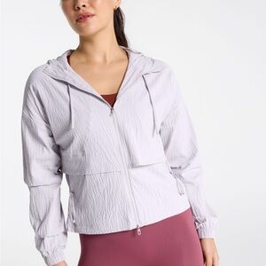 Calia Performance Run Jacket, Misted Lilac, Hooded Jacket New NWT, Sz XS